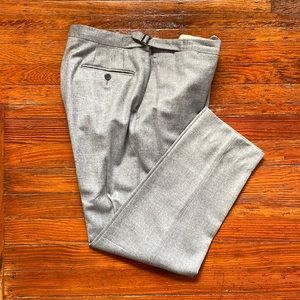 Thom Sweeney Gray Wool Tousers